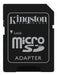 Kingston 64GB Micro SD Memory Card Class 10 with SD Adapter 2