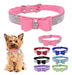 Hotlion Dog Collar With Rhinestones 0