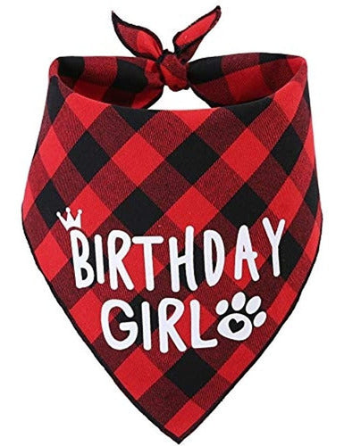 Jpb Perro Cumpleaños Bandana Niña 0