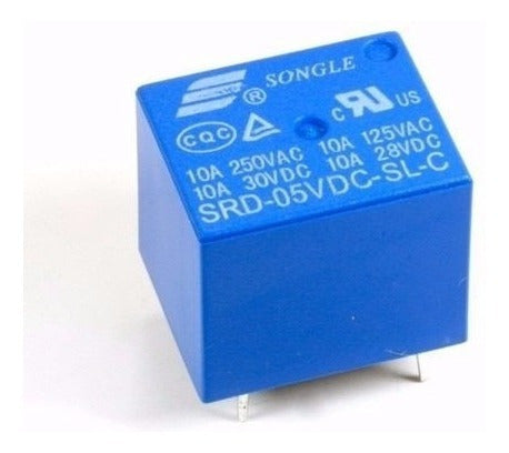 Modulo Rele 5v Simple Inversor Contactos De 10a 220v 1