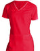Fitted Medical Jacket with V-Neck and Spandex Trims 11