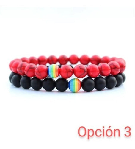 Rl Joyas Pulseras Vinculares Parejas Orgullo Lgbt 4