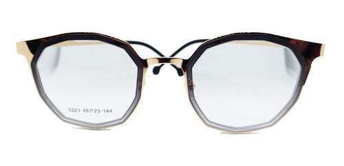 Sofy July Productos Retro Vintage Hipster Glasses in Gray and Gold 1