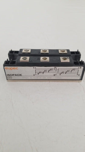 Eupec Isopack Poweblock Tiristor-diodo / Tiristor-tiristor 0