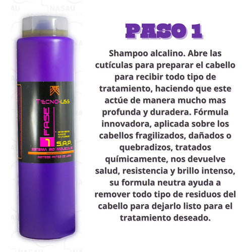 Kit Alisante Tecnoliss 3 Potes 1l Cada Uno 3