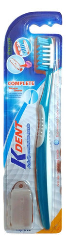 Kdent Cepillo Dientes Medio Adulto + Tapa Funda Protector 0