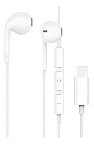 Auriculares In-ear Usb-c Con Mic Para Galaxy S24 S23 Zflip 6 0