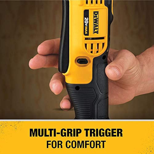 Taladro De Ángulo Recto Dewalt 20v Max, Inalámbrico, Solo He 1