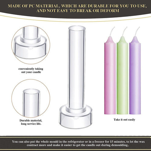 Moldes De Vela Cilindrica 2