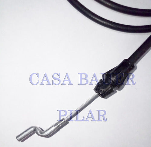 Casa Bauer Cable Bloqueo Motor Corta Cesped Petri Largo 1,27 Mts 2