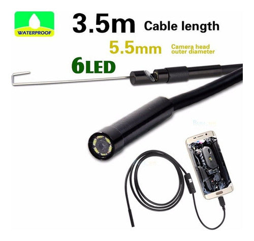 Android Endoscope 3.5M Waterproof - New Model 2015 1