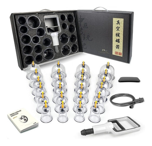 Everone Premium Quality Chinese Cupping Set - 24 Cups 0