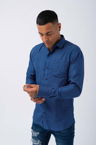 Pratsi Long Sleeve Cotton Shirt for Men 1