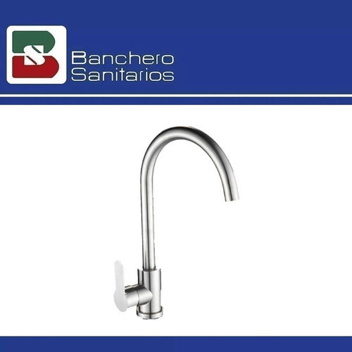 Johnson E50/18 Simple Kitchen Sink and Ultragrif Faucet 4