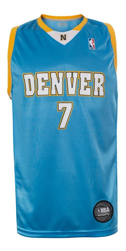 Official NBA Denver Nuggets Campazzo Basketball T-shirt 18