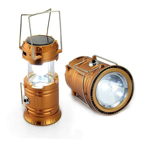 Jia Hao Foldable LED Solar Lantern for Fishing Camping 0