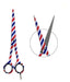 Professional Barber Kit: 7-Inch Haircut Scissors + Barber Razor 3