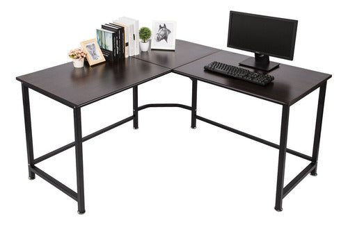 Topsky - L-Shaped Corner Computer Desk 0