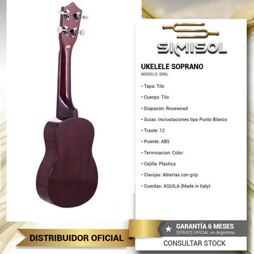 Korner Ukelele Soprano Color Wooden Quality 2