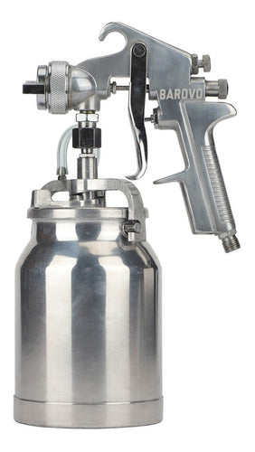 Barovo Pneumatic Spray Gun Suction 1000cm3 4bar 0