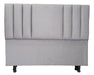 2 1/2 Canelon Pana Upholstered Headboard for Queen Bed 0
