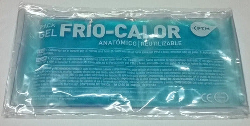 PTM Pack Gel Frio Calor Grande 13x25 Cm Golpes Lesion 1