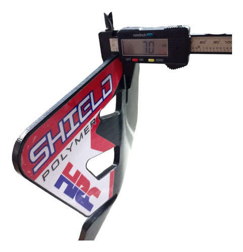 Shield Protecciones - Gaspar Ringuelet Chapón Cubre Carter Plástico 7mm Honda Tornado 250 - Xre 300 3