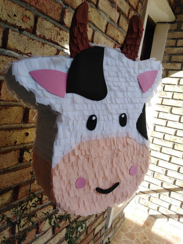 Piñata Vaca Lola Granja Infantil 4