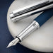 Asvine Fountain Pen | Extra Fine Nib | Blue Case 3