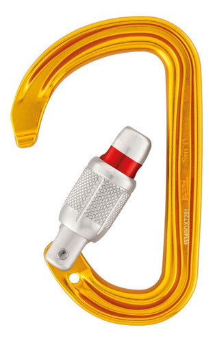 Mosqueton Sm´d Screw-lock A Rosca Petzl Escalada Ansilta 1