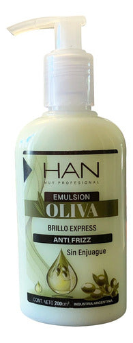 HAN Shampoo + Crema De Peinar Oliva Antifrizz 1