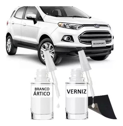 Retoque Auto Gray Silver Paint - Scratch Repair Kit 6