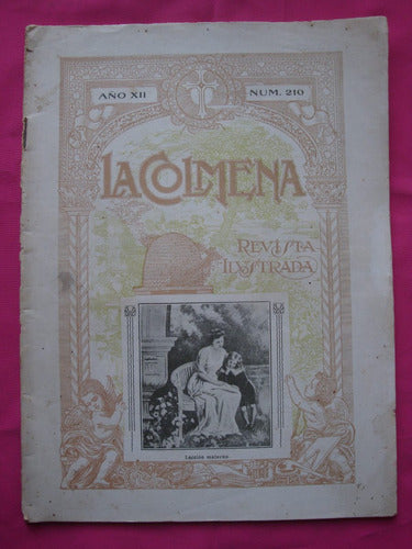 Revista La Colmena N° 210 Año 1920 Publicidad Aguila Choc 0