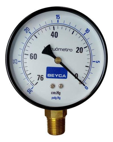 Beyca Vacuómetro Refrigeración Carburación Rosca 1/2 100 Mm 0