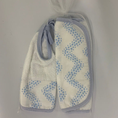 Coccole Set Bebero + Babita in Towel with Piqué Details 0