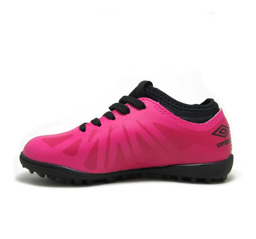 Umbro Velocita 6 Club Junior Synthetic Football Boots - Pink 3