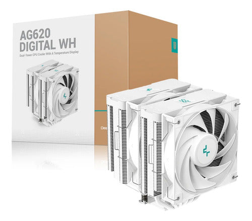 Cooler Deepcool Ag620 Digital Blanco Argb 1