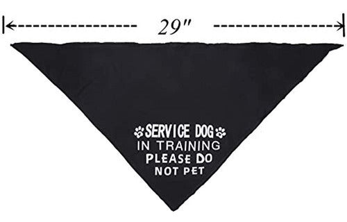 JPB Service Dog In Training Please Do Not Pet Bandana 2