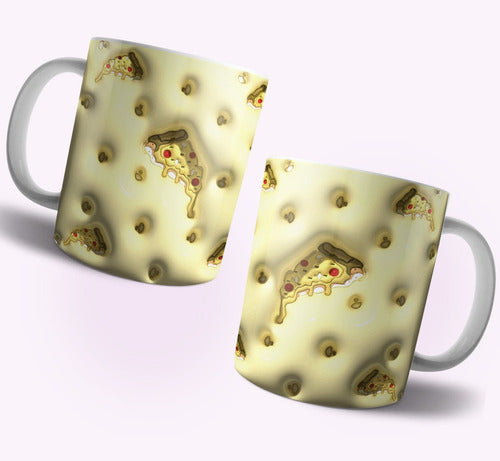 3D Inflated Effect Sublimation Templates for Kids' Mugs #T132 5