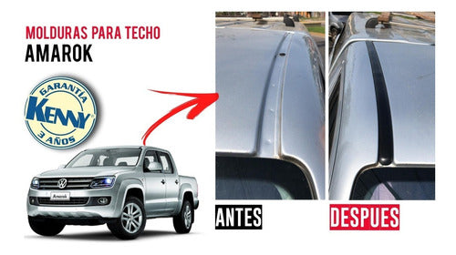 Protección Cubre Manijas Uñeros X8 Para Vw Amarok 2020 Kenny 7