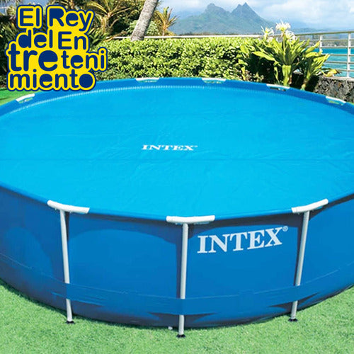 Cobertor Solar Intex Piscina Estructural Gomón 457cm El Rey 5