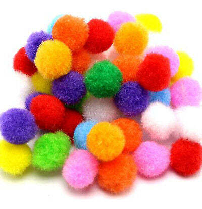 Pompones De Colores 25 Mm Set X100 Colores Surtidos Ltf Shop 1