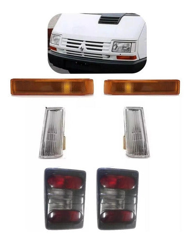Combo Kit for Renault Trafic - Turn Signals, Aesthetic Headlights, Rear Lights 1