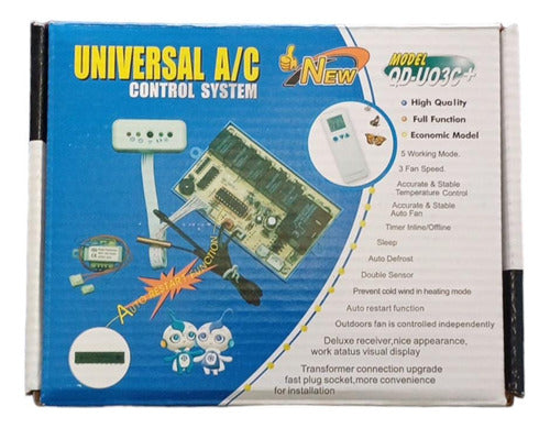 Plaqueta Universal Aire Acondicionado Con Relay Qd-u03c+ 1