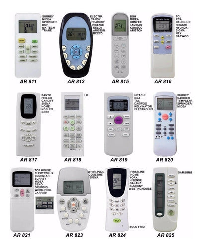 CONTROLES Remote Control for Noblex NBXin32H17NI 32H17N Air Conditioner 2