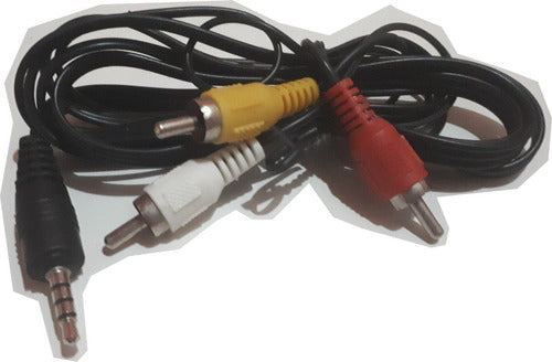 Generic Miniplug Auxiliary to RCA Male Cable 0