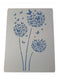 Stencil Dandelion and Butterflies Template Deco Crafts 0