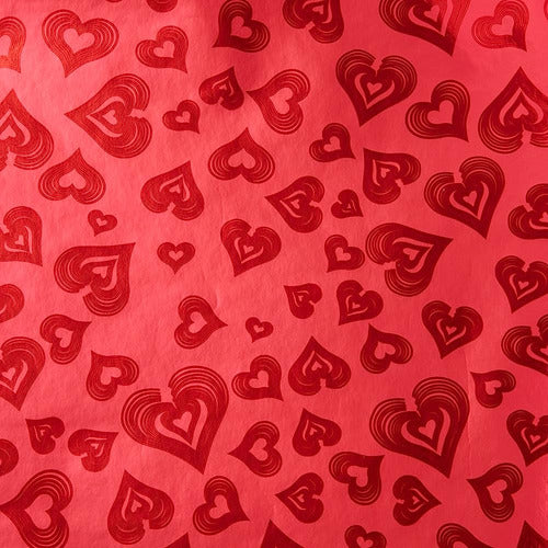 Juvale Holographic Gift Wrapping Paper with Hearts for Valentine's 2