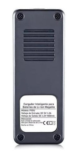 Cargador Usb Pilas Bateria: 18650 / 14500 / 10440 / 26650. 1