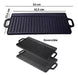 Vonne Double Sided Iron Griddle & Grill 43 cm Reversible with Handle 3